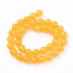 Natural Malaysia Jade Beads Strands&nbsp;G-K288-12mm-07