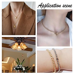 Brass Ball Chains Set&nbsp;CHC-SC0001-02G