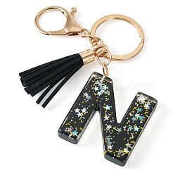 1Pc Resin Letter Keychains&nbsp;KEYC-TADJ0001-09N
