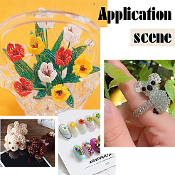 300G 15 Style Glass Seed Beads&nbsp;SEED-NB0001-38