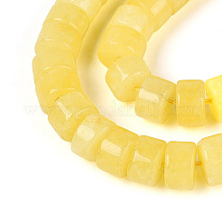 Dyed Natural White Jade Beads Strands&nbsp;G-T143-17E