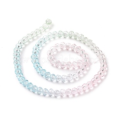 Transparent Glass Beads Strands&nbsp;GLAA-L045-01A-05