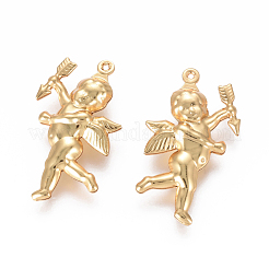 304 Stainless Steel Pendants&nbsp;STAS-I120-09-G