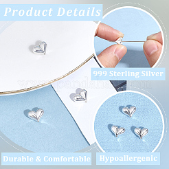 3Pcs 925 Sterling Silver Beads&nbsp;STER-BBC0009-53