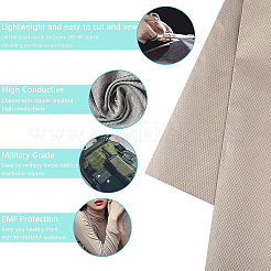 EMF Protection Fabric&nbsp;AJEW-WH0314-712H-04