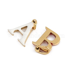 26Pcs 304 Stainless Steel Enamel Pendants&nbsp;STAS-L298-02G