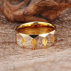 304 Stainless Steel Finger Rings&nbsp;FS-WG0816C-05