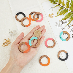 DIY 2 Colors Dangle Earring Making Kits&nbsp;DIY-OC0006-51