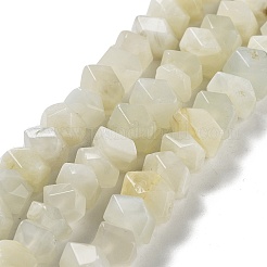 Natural White Moonstone Beads Strands&nbsp;G-D091-A11