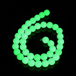 Synthetic Luminous Stone Beads Strands&nbsp;G-L582-01C