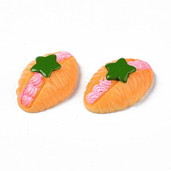 Epoxy Resin Cabochons&nbsp;CRES-S358-46