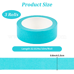 3 Rolls Masking Tape&nbsp;AJEW-CP0009-39B