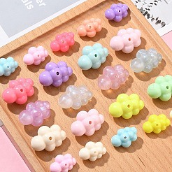 50Pcs Opaque Acrylic Beads&nbsp;MACR-YW0003-54