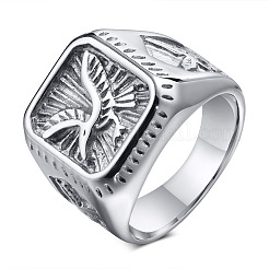 304 Stainless Steel Finger Rings for Men&nbsp;WG77451-02