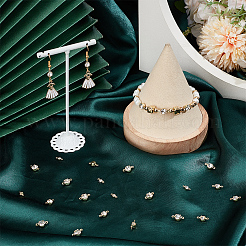 200Pcs 4 Styles Iron Crystal Rhinestone Connector Charms&nbsp;FIND-SC0013-54KCG