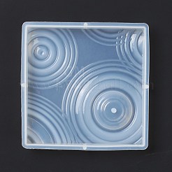 DIY Square Ripple Effect Display Base Silicone Molds&nbsp;DIY-C055-02