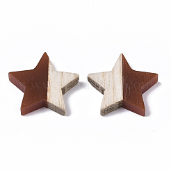 Resin & Wood Cabochons&nbsp;RESI-R425-02