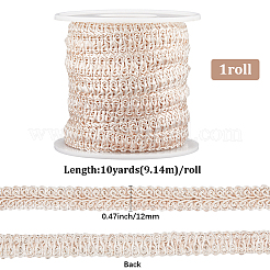 10Yards Polyester Lace Trim Ribbon&nbsp;OCOR-GF0004-83E