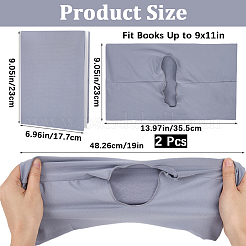 Elastic Fabric Book Covers&nbsp;AJEW-WH20014-08B-10