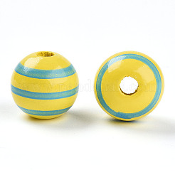 Easter Theme Printed Wood Beads&nbsp;WOOD-T032-22N