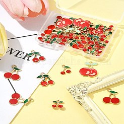38Pcs Alloy Enamel Pendants&nbsp;ENAM-FS0002-71
