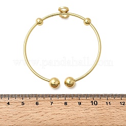 201 Stainless Steel Cuff Bangles&nbsp;BJEW-Z151-02G-01