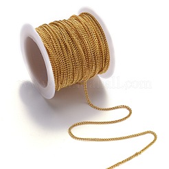 Brass Curb Chains&nbsp;CHC-R133-G
