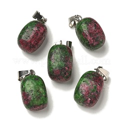 Dyed Natural Marble Pendants&nbsp;G-Z067-03P-05