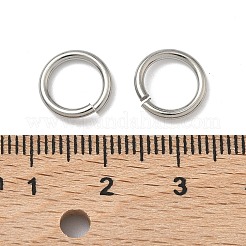 Tarnish Resistant 304 Stainless Steel Open Jump Rings&nbsp;STAS-R065-38