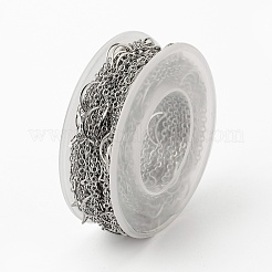 Tarnish Resistant 304 Stainless Steel Cable Chains&nbsp;CHS-F015-18P