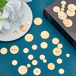 100Pcs 5 Style Brass Sheet&nbsp;FIND-PH0007-66