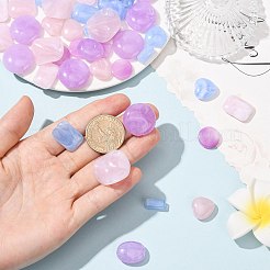 72Pcs 9 Styles Imitation Gemstone Acrylic Beads&nbsp;OACR-FS0002-82
