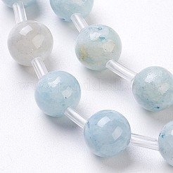 Natural Dyed Marble Beads Strands&nbsp;G-I203-A-8mm-1