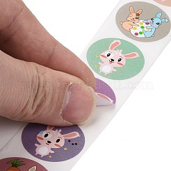 8 Patterns Easter Theme Self Adhesive Paper Sticker Rolls&nbsp;LS-DIY-C060-03G
