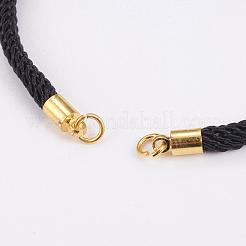 Nylon Cord Bracelet Making&nbsp;KK-G313-01G