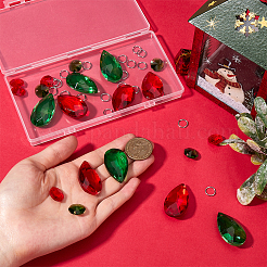 DIY Christmas Themed Cone Suncatcher Making Kits&nbsp;DIY-SP0001-35