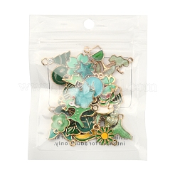 30Pcs 30 Style Alloy Enamel Pendants&nbsp;ENAM-YW0002-10