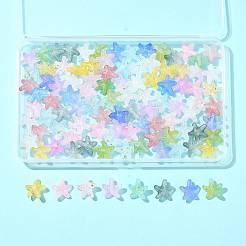 100Pcs 9 Colors Opaque Acrylic Beads&nbsp;OACR-FS0002-42
