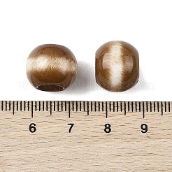 Opaque Acrylic European Beads&nbsp;OACR-Z036-05A-02