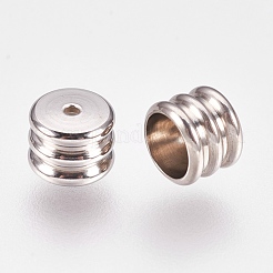 Tarnish Resistant 201 Stainless Steel Cord Ends&nbsp;STAS-L205-22P