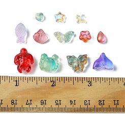 120Pcs 12 Style Transparent Glass Beads Sets&nbsp;GLAA-FS0001-69