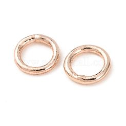 Brass Closed Jump Rings&nbsp;KK-CBA8EB2-01RG