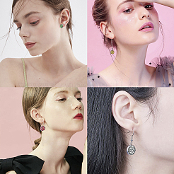 DIY Leopard Print Style Earring Making Kits&nbsp;DIY-SC0001-63P