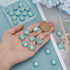 24Pcs 12 Styles Synthetic Turquoise Beads&nbsp;G-PH0002-77