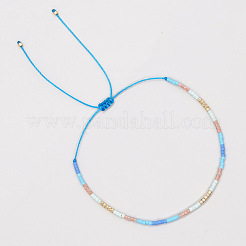Minimalist Summer Glass Seed Beaded Adjustable Bracelets for Women&nbsp;JD5606-2