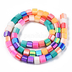 Handmade Polymer Clay Beads Strands&nbsp;CLAY-N008-060-05