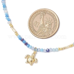 Summer Beach 304 Stainless Steel Pendant Necklaces for Women&nbsp;NJEW-JN05241-01