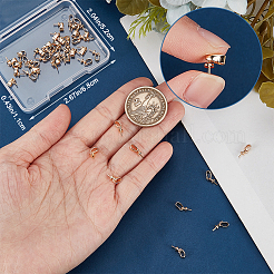 44Pcs Brass Cup Peg Bails&nbsp;KK-CN0002-98