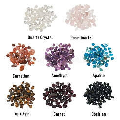 90G 8 Styles Natural Mixed Gemstone Beads&nbsp;G-TA0002-77