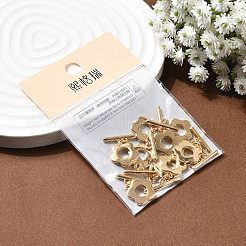 SHEGRACE Brass Toggle Clasps&nbsp;XGR0125G-158G